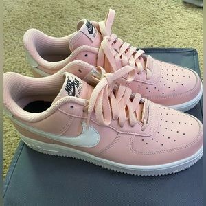 Custom pink Nike Air Force 1’s
